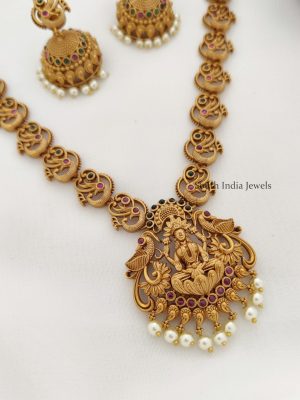 Traditional Lakshmi Peacock Haram (2)