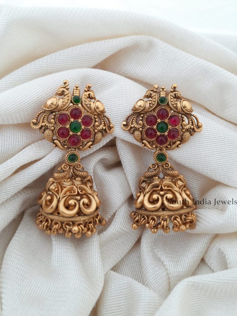 Traditional Matte Finish Jhumkas