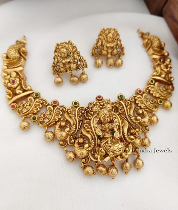 Traditional lakshmi Design Necklace -2