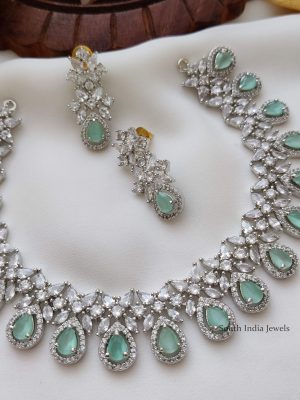 Trendy Rodium Polish Necklace (4)