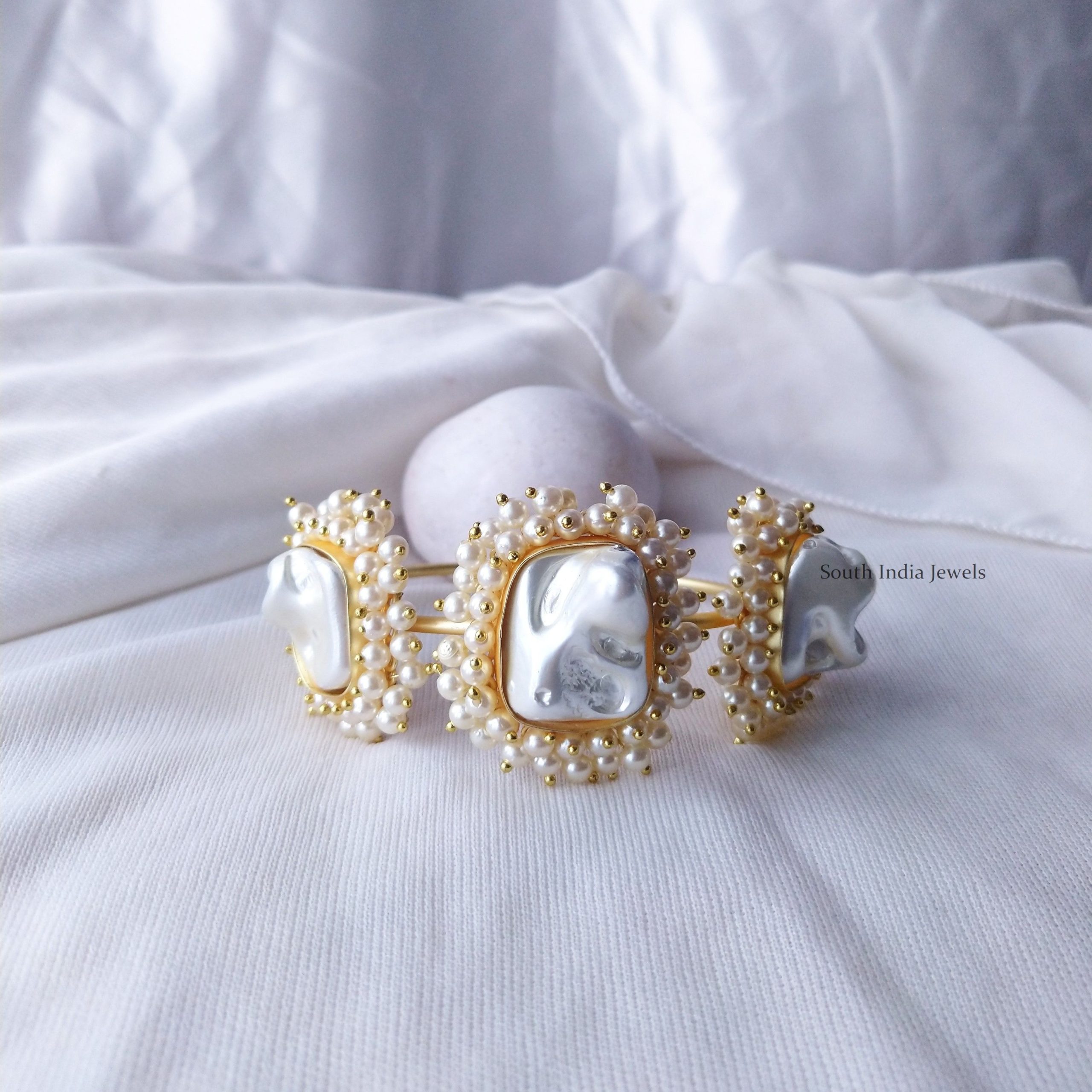 Unique Baroque Pearl Bracelets (2)