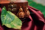 Antique Semi Precious Stones Jhumkas