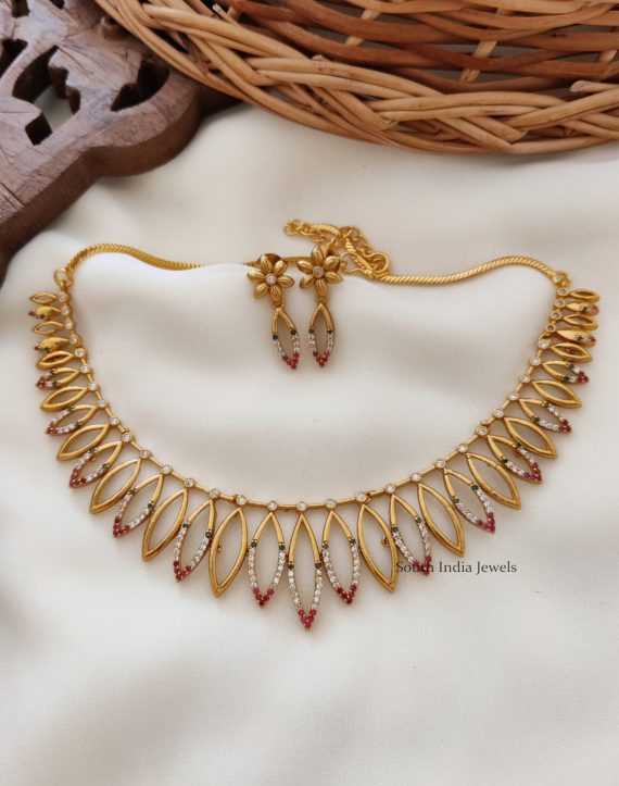 Beautiful AD Stone Necklace