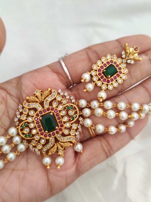 Beautiful Pearl Choker (3)