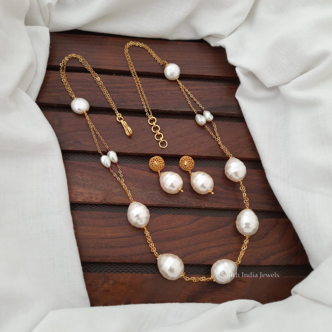 Fancy Baroque Pearl Chain