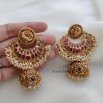 Glamorous Bridal Real Kemp Jhumkas