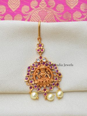 Gorgeous Lakshmi Design Maang Tikka