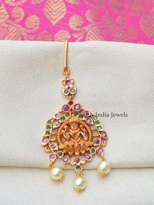 Gorgeous Lakshmi Design Maang Tikka