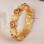 Grand Ruby & Kundan Kada Bangle