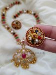 Real Navarathna Stone Necklace