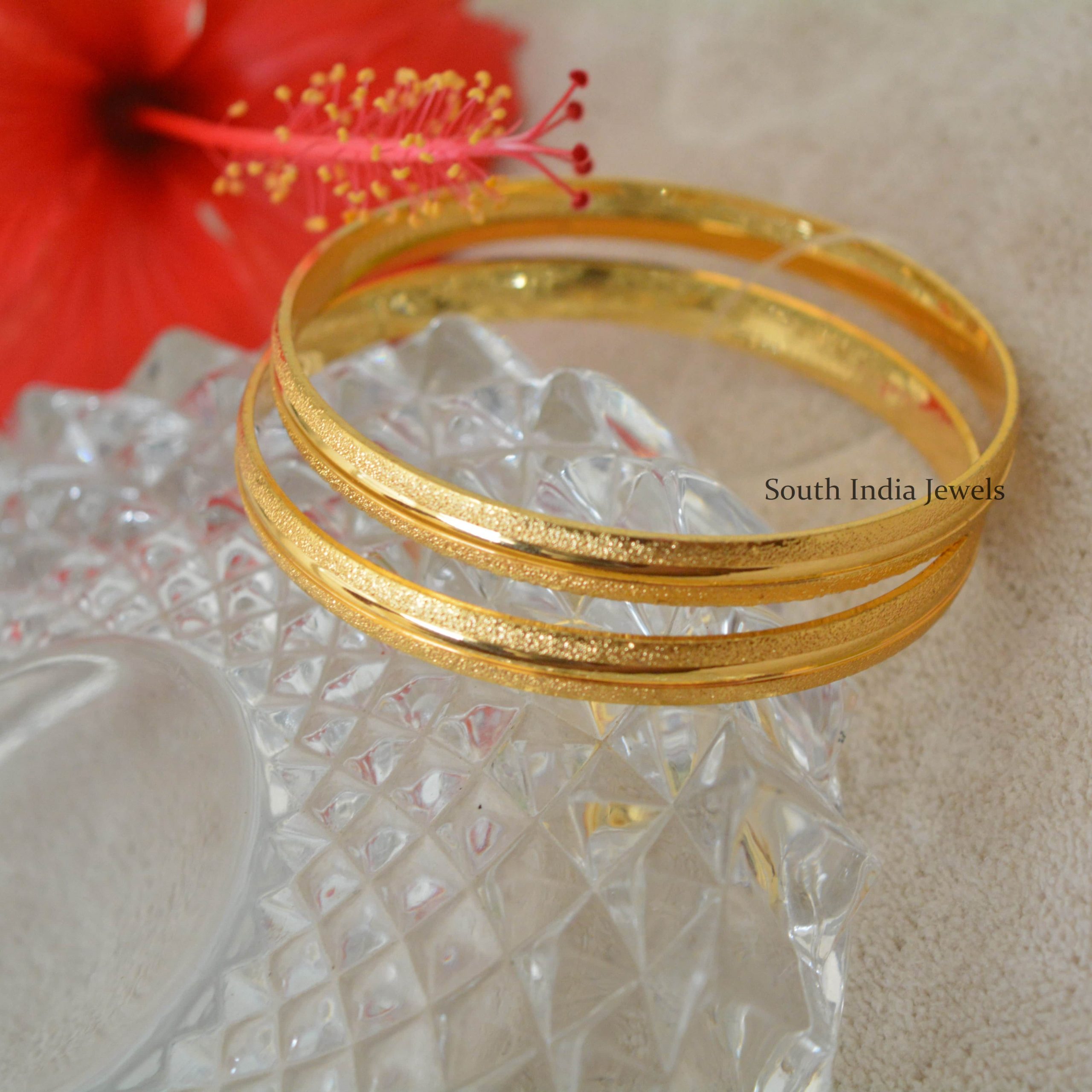 Gold Bangles Designs For Women - South India Jewels