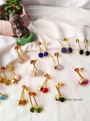 Simple Ladle Designer Earrings