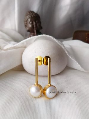 Simple Ladle Designer Earrings