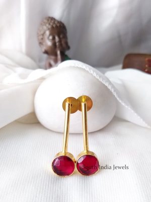 Simple Ladle Designer Earrings