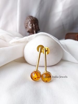 Simple Ladle Designer Earrings