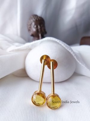 Simple Ladle Designer Earrings