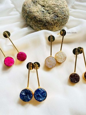 Simple Ladle Designer Earrings
