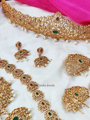 Southern Style AD Stone Bridal Set