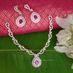 Stunning GJ Diamond Stone Necklace (3)