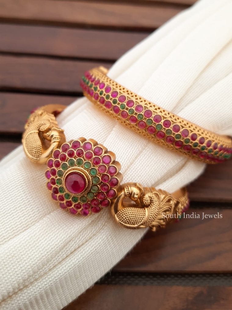 Traditional Peacock Design Bangle