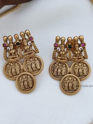 Traditional Ramparivar Coin Necklace (2)