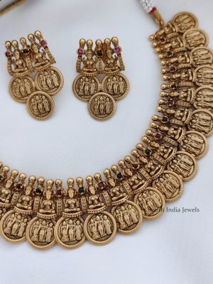 Traditional Ramparivar Coin Necklace (3)