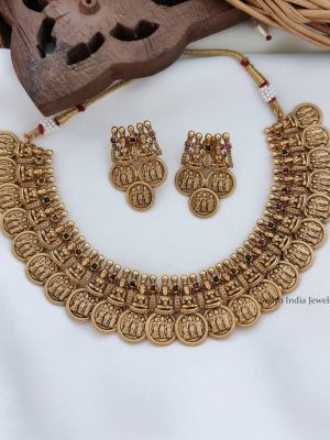 Traditional Ramparivar Coin Necklace