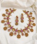 Amazing Ram Parivaar AD Stone Necklace