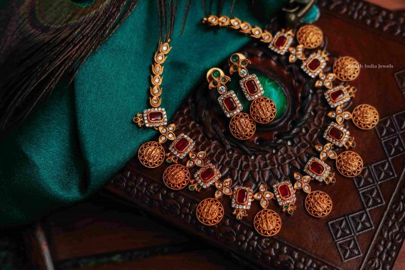 Antique Ram Parivar Necklace (3)