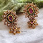 Elegant Flower Design Earrings