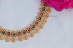 Glittering Ganesha Design Necklace