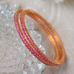 Gorgeous Ruby Stone Bangles