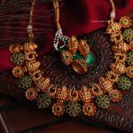 Lakshmi & Flower Design Necklace (5)