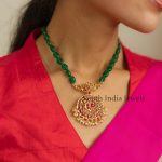 Traditional-Jade-Mala-With-Kundan-Pendant