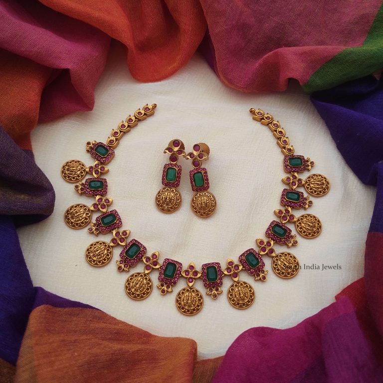 Traditional Ramparivar Necklace - South India Jewels