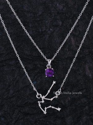 Beautiful Aquarius Layered Necklace (2)