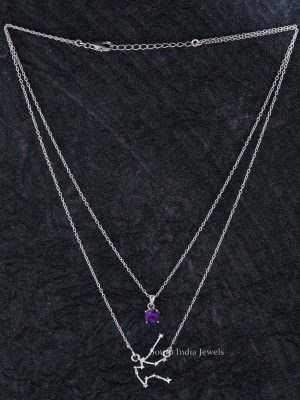 Beautiful Aquarius Layered Necklace (3)