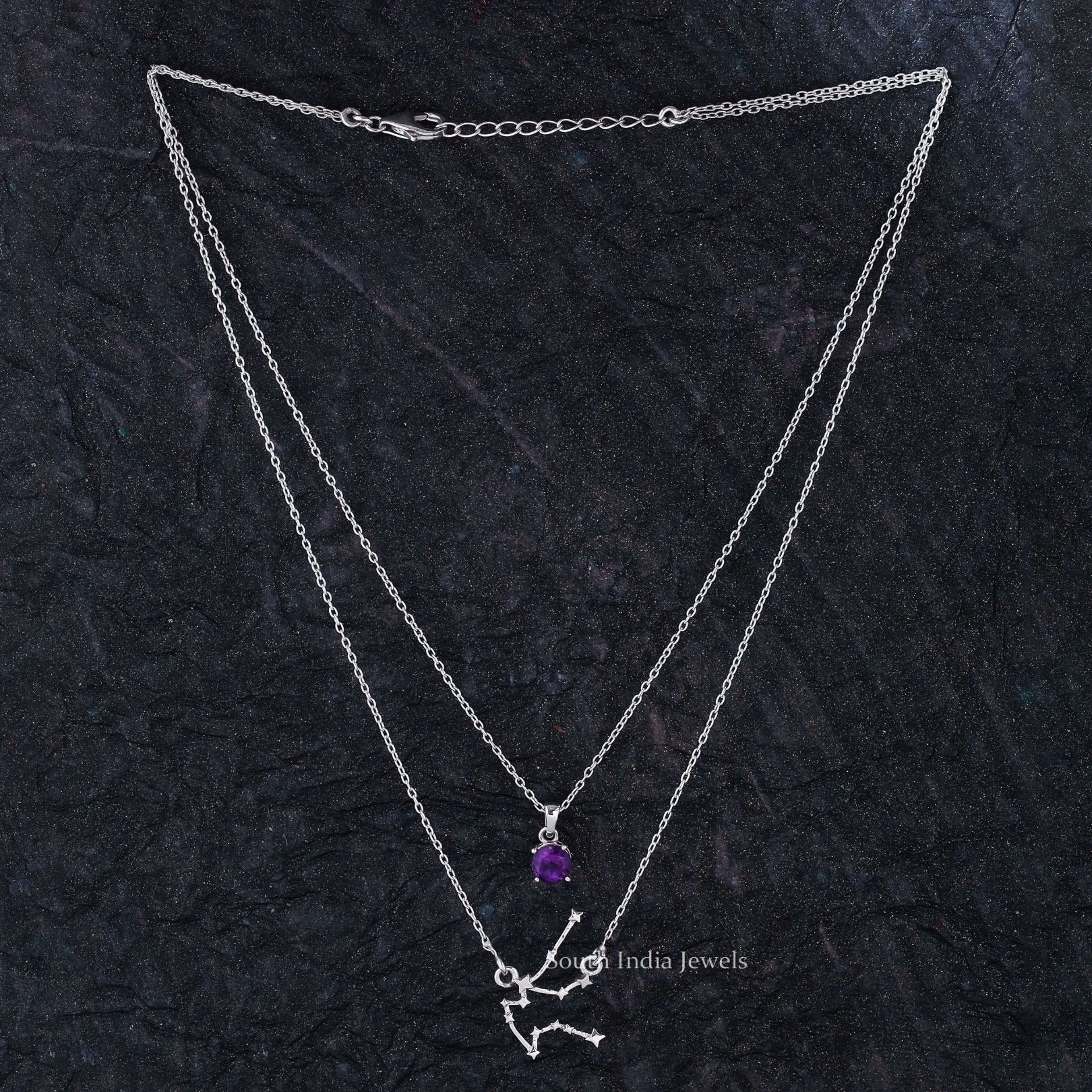 Beautiful Aquarius Layered Necklace (3)