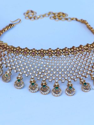 Beautiful Bridal High Neck Choker