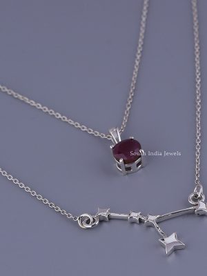 Beautiful Cancer Layered Necklace (3)