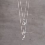 Beautiful Libra Layered Necklace (2)