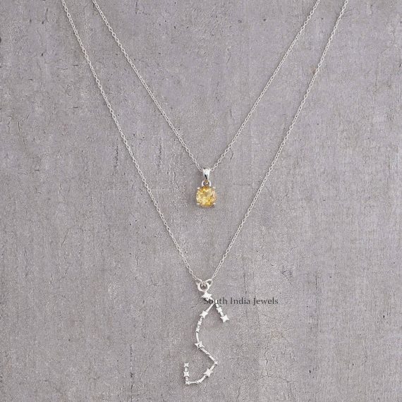 Beautiful Scorpio Layered Necklace (2)