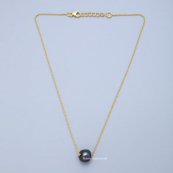 Surreal Round Black Freshwater Pearl Necklace – Mangatrai Gems & Jewels Pvt  Ltd