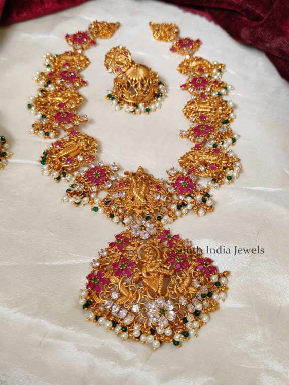 Artificial Jewellery -Dashavatar Haram - Imitation Jewels