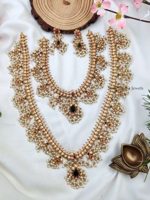 Bridal Wear Guttapusalu Combo Set.. (2)