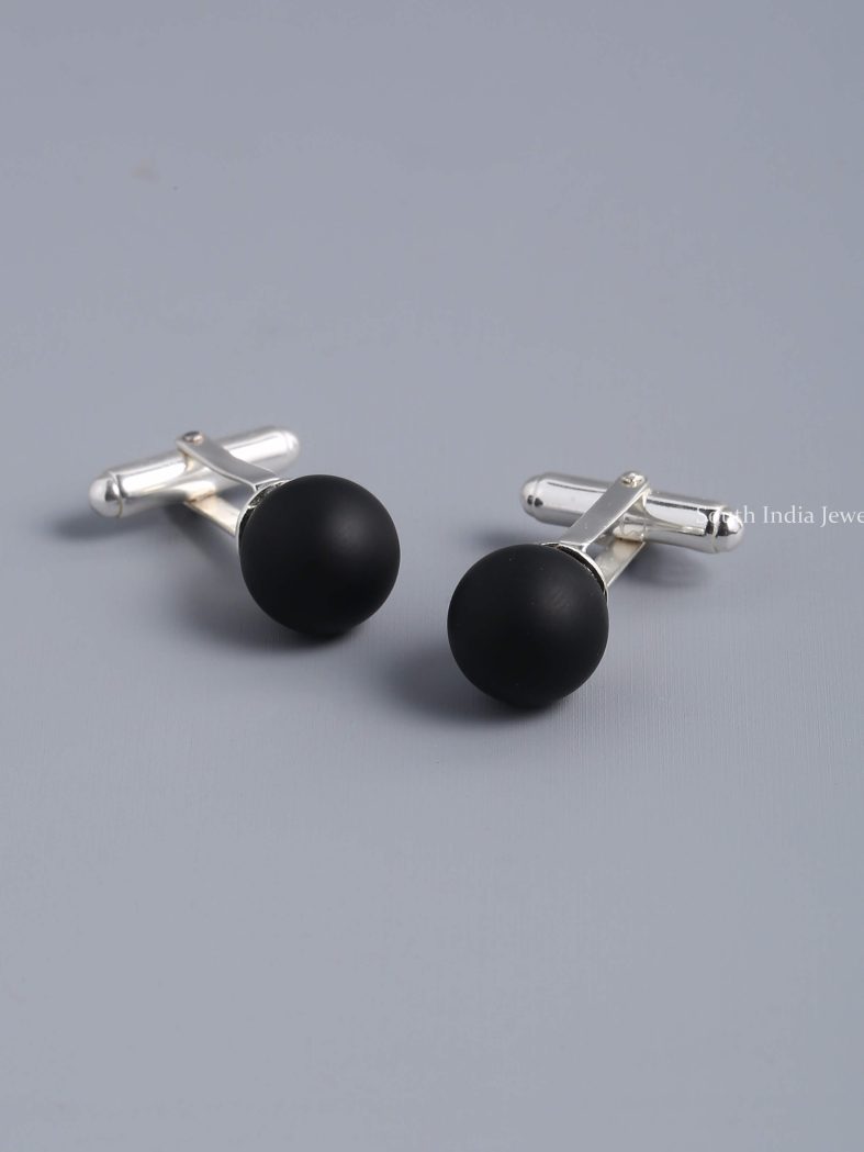 Casual Onyx Cufflinks For Him (2)