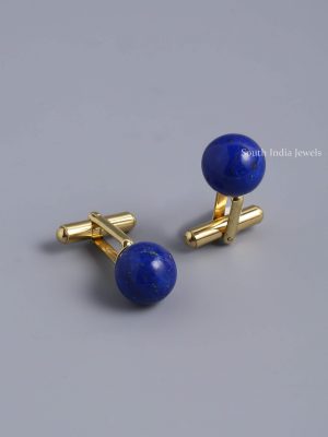 Casual Lapis Cufflinks For Him (5)