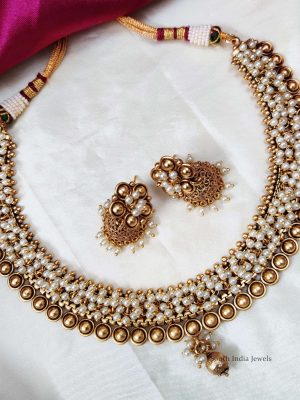 Classic Pearls & Beads Necklace