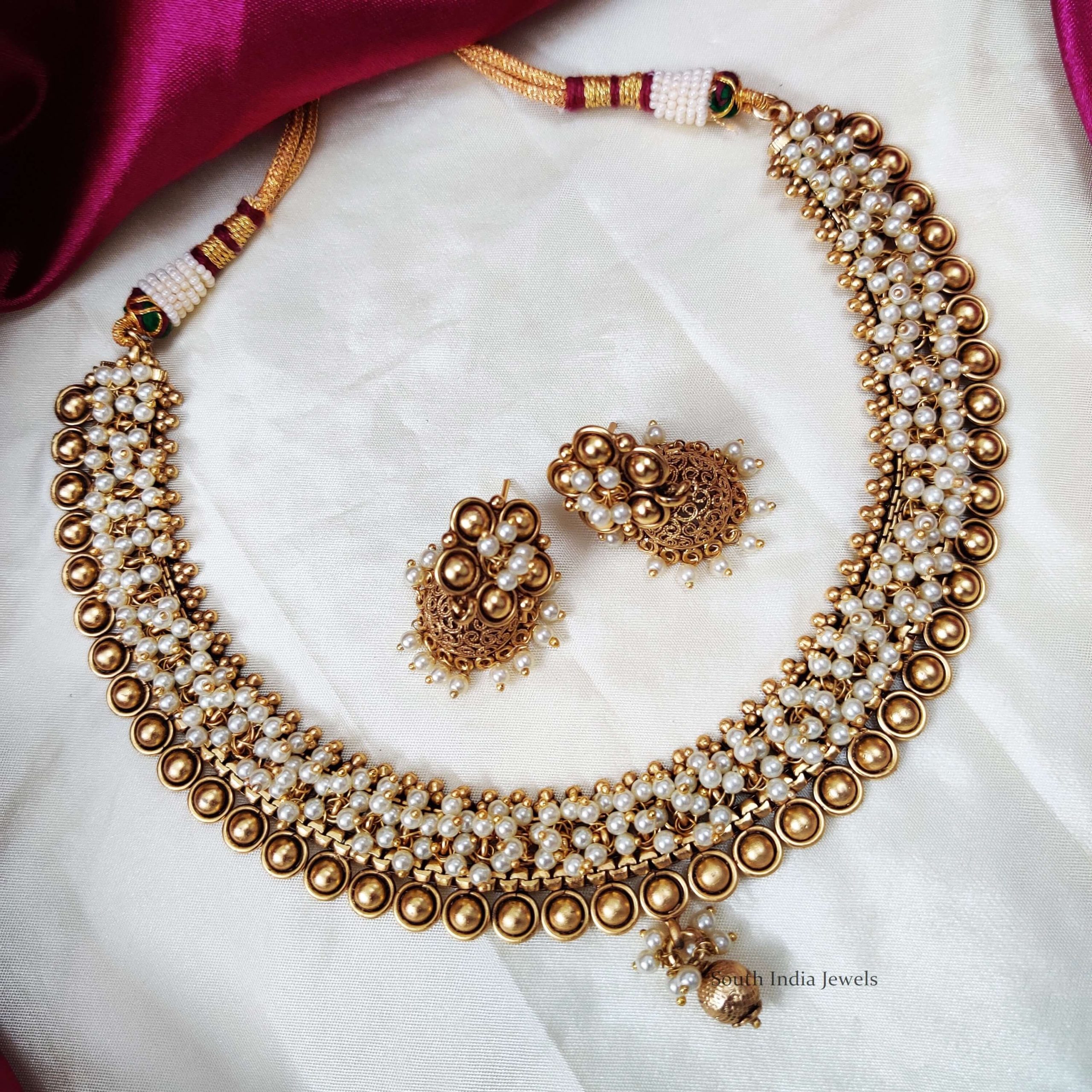 Classic Pearls & Beads Necklace