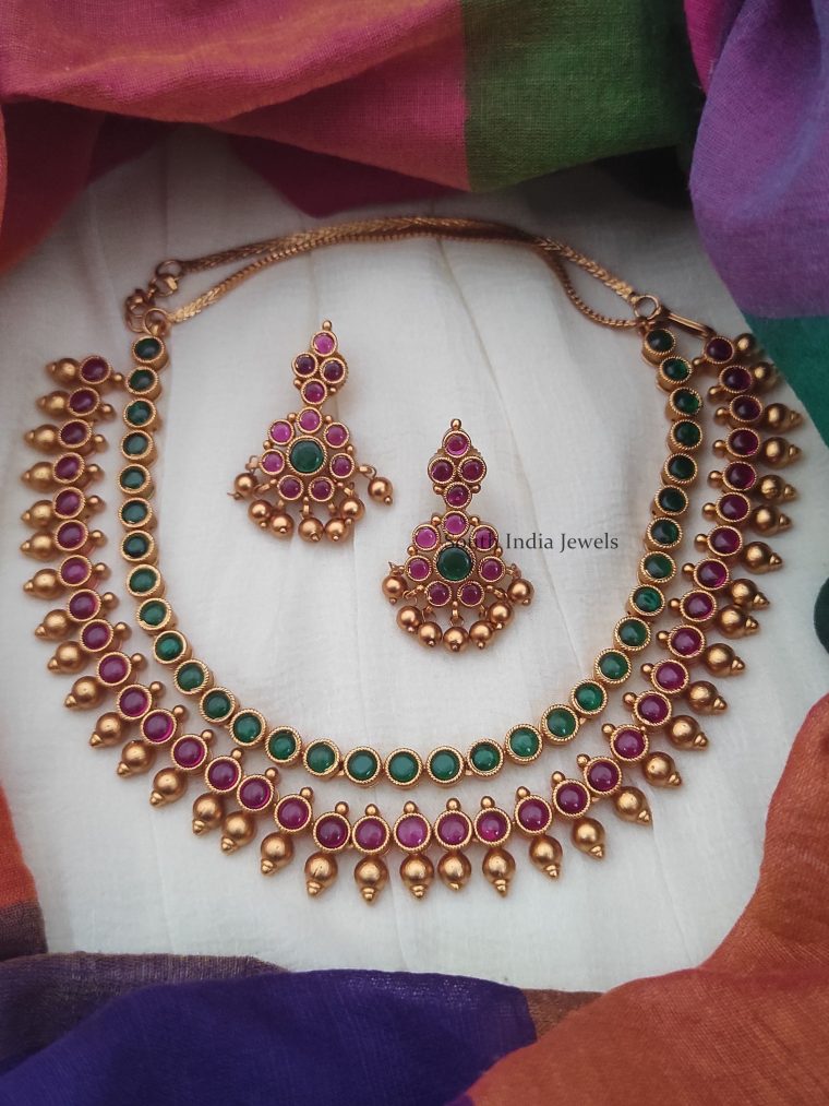 Buy South Indian Imitation Necklace Online | FREE Shipping - South ...
